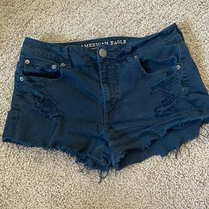 Black American eagle shorts